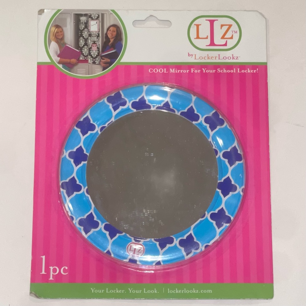 Locker Lookz Magnetic Blue Mirror